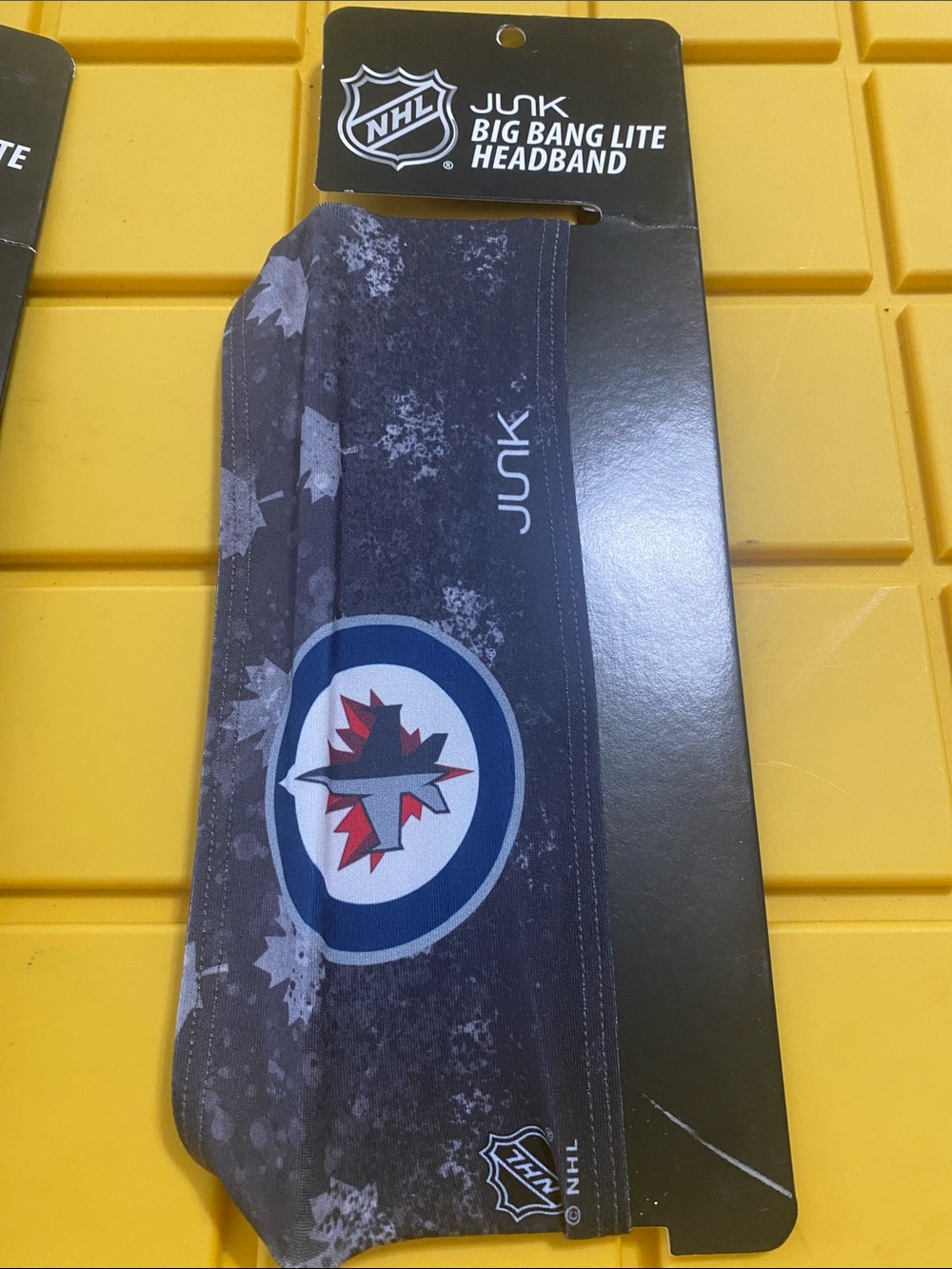 NHL Winnipeg Jets Navy, White & Red Headband by JUNK